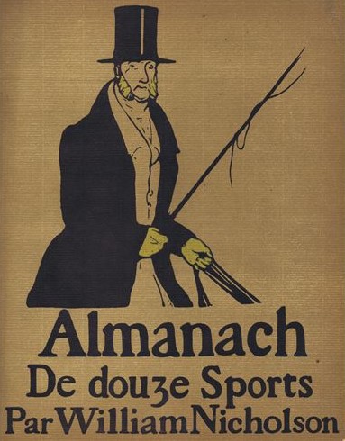 "Almanach de Douze Sports", William Nicholson, 1898. Princeton University Graphic Arts Collection.