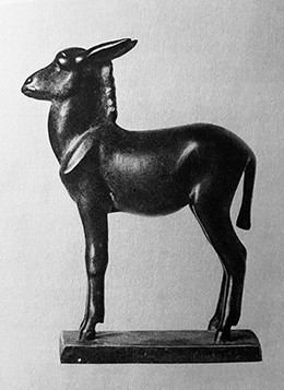 Jane Poupelet, "Anon," bronze. Kuntzler, 1930, no. 5