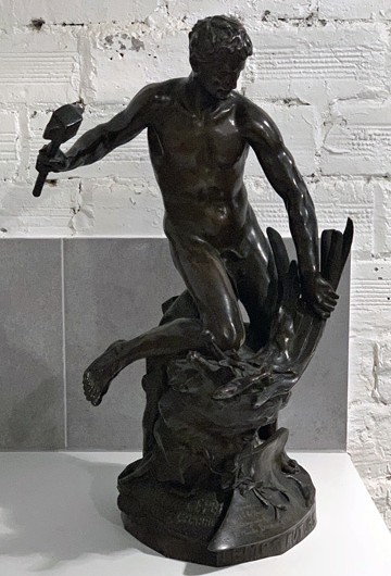 Temps Futurs, Jean-Baptiste Belloc, bronze, 1897, Reid Hall archives