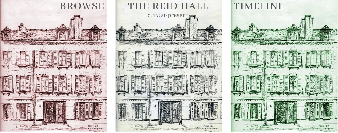 Browse the Reid Hall Timeline