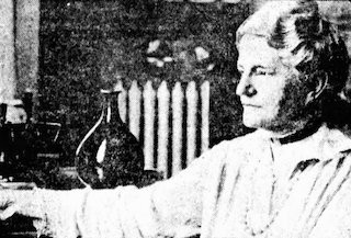 Photo of Blanche Dillaye. Evening Ledger, November 19, 1920, p.