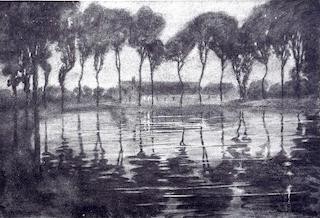 Blanche Dillaye, "Twilight," n.d., etching. Catalog of the 1913 Annual Philadelpia Watercolor Club.