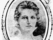 Portrait of Antoinette Farnsworth Drew, The Atlanta Journal, July 13, 1901, p. 16.
