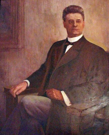 Kate F. Edwards, "Alexander Stephen Clay," c. 1910, oil on canvas. Georgia State Capitol.