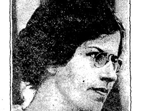 Photo of Kate Edwards, Atlanta Constitution, January 19, 1921, p.G2