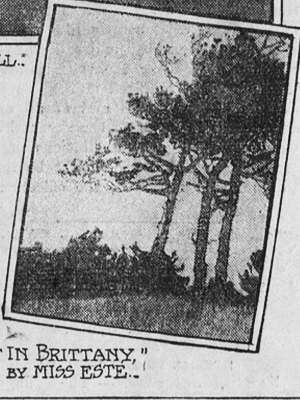 Florence Este, “In Brittany,” The New York Herald European edition, February 18, 1906, p. 3