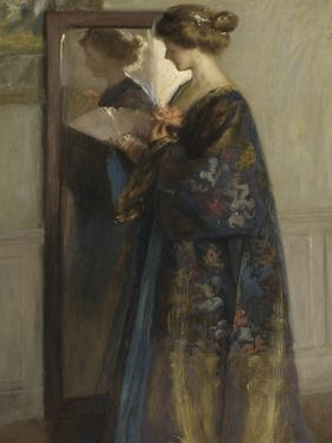 Maren Froelich, “La robe chinoise,” 1910, oil on canvas. Oakland Museum of California