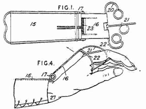 Grace Gassette, GB111276 (A)  - Improved Apparatus for Supporting and Exercising the Hand and Wrist, to prevent stiffening of the joints after wounds. Patented Dec. 30, 1916. Retrieved from Espacenet Patent Search, European Patent Office.