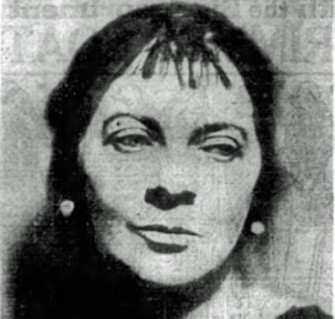 Photo of Anne Goldthwaite from: Freeman, Lawrence. “Anne Goldthwaite, Montgomery Artist.” The Montgomery Advertiser, October 7, 1928, p. 22.