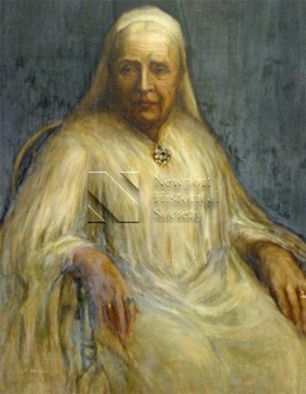 Caroline Minturn Hall, "Julia Ward Howe",  ca. 1908, oil on canvas, Newport Historical Society