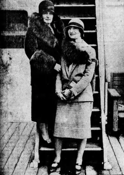 Photo of Mc Bride and Josephy. The Brooklyn Daily Eagle, June 23, 1929, p. 111