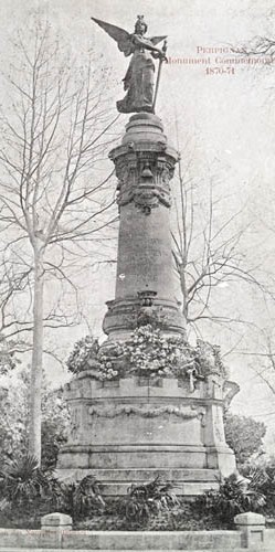 Jean-Baptiste Belloc, monument in memory of the fallen in the Franco-Prussian War, n.d.