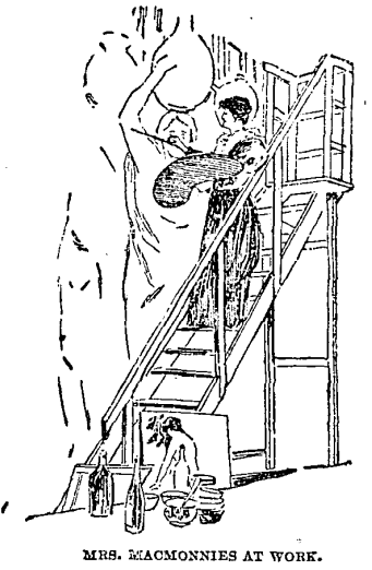 "Mrs. MacMonnies at Work," Chicago Daily Tribune, April 22, 1893, p. 16