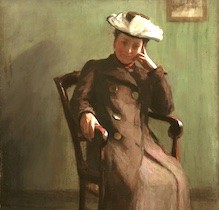 Della Garretson, "Miss G," ca. 1902, oil on canvas. Detroit Institute of Arts.