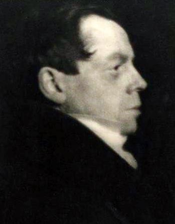 Photograph of William Nicholson by Alvin Langdon Coburn, February 3, 1908 (Wikimedia Commons)