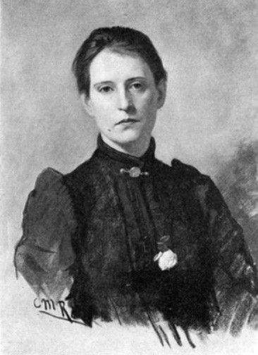 Portrait of Elizabeth Nourse by C.M. Ross, reproduced in “Extracts from the Diary of an American Artist in Paris.” Art and Progress, volume 6, number 2, December 1914, p. 44