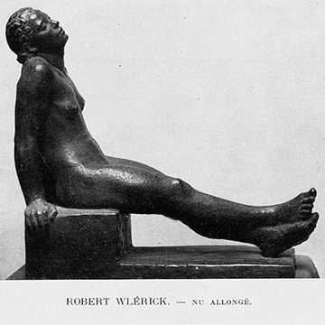 Robert Wlérick, Nu Allongé. Kahn 44