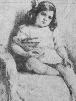 Jeanne Payne, Portrait of a child, The New York Herald European edition, December 7, 1913, p. 2