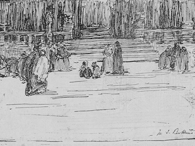 Mary Smith Perkins, “Luxembourg Gardens,” The New York Herald European edition, February 23, 1902, Supplement p. 1
