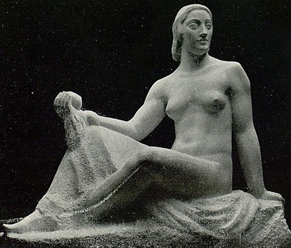 Robert Wlérick, "Pomona, 1936. La Renaissance 32