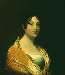 Gilbert Stuart, Elisabeth Bender Greenough, circa 1805, oil on panel. Colby College Museum of Art, Waterville, Maine, Gift of Mr. and Mrs. Ellerton M. Jetté