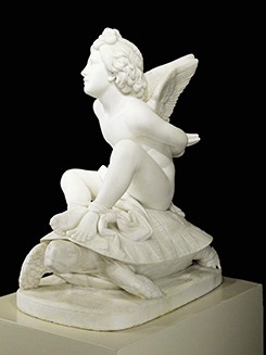 Richard S. Greenough, "Cupid Bound" sculpture