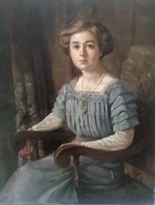 "Miss Jean Reid", Edward Hughes, ca. 1900, oil on canvas
