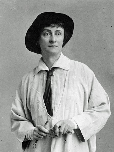 Janet Scudder, ca. 1910-1915 (Library of Congress, George Grantham Bain Collection)