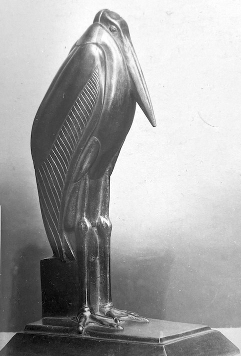 Eugenie Shonnard, Marabout, 1915, bronze. Bourdelle Archives.