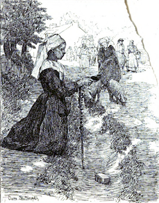 Claire Shuttleworth, "À la Foire," Catalogue illustré du Salon 19e année (1897). Hathitrust