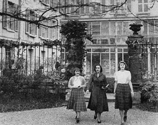 Students at Reid Hall, 1950s. Photograph retrieved from Stallings 2