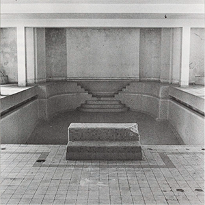 Swimming pool at the American Students’ & Artists’ Center (Delanoë 45)