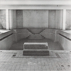 Swimming pool at the American Students’ & Artists’ Center (Delanoë 45) Swimming pool at the American Students’ & Artists’ Center (Delanoë 45)