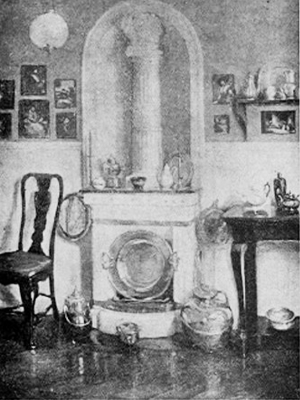 Frances Quarles Thomason, “La cheminée blanche,” 1908, oil on canvas. New York Herald European Edition, February 14, 1909, p. 6.