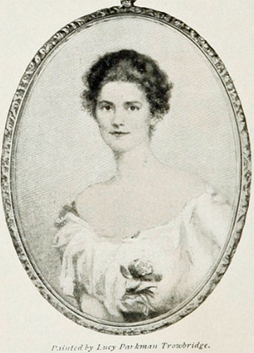 Lucy Trowbridge, miniature portrait of unidentified person, 1901. (de Kay 332)