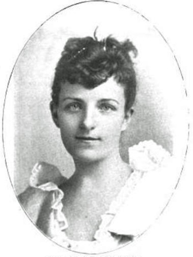 Photo portrait of Lucy Parkman Trowbridge, ca. 1896. (Richards 677)