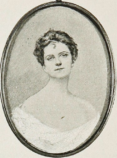 Lucy Parkman Trowbridge, miniature portrait of unidentified person, 1901. (de Kay 338)