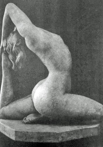Grace Turnbull, fountain figure, bronze, 1932, Chips From My Chisel, 177