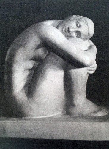 Turnbull, Garden Figure, Terra cotta, 1930, Chips From My Chisel, 176