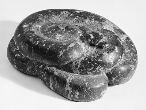 Grace Hill Turnbull, Python of India, 1941, green marble and Glass, 1941, Metropolitan Museum of Art, accession# 42.179