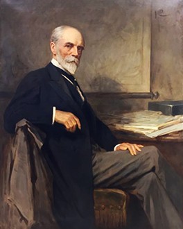 Painting, oil on canvas, by Sir George Reid of Whitelaw Reid, Chancellor 1902-1904, Regents Room Collection, State Education Building, Albany, New York. https://uk.usembassy.gov/us_ambassador_whitelaw_reid_1905-1912/