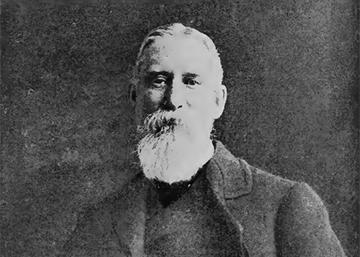 Photograph of  Reverend Isaac Van Winkle. McProud 88