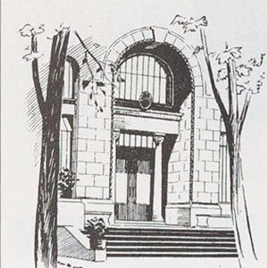 American Students’ & Artists’ Center in Paris, from a welcome poster (Delanoë 40) American Students’ & Artists’ Center in Paris, from a welcome poster (Delanoë 40)