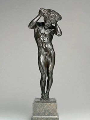 Gertrude Vanderbilt Whitney, “Caryatid,” 1912-1913, bronze. The Metropolitan Museum of Art