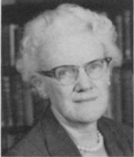 Photo of Constance Mabel Winchell, 1960, ALA Bulletin, p. 690