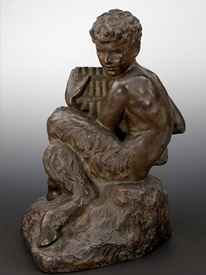 Alice Morgan Wright, “Faun,” 1915, bronze. Smithsonian American Art Museum
