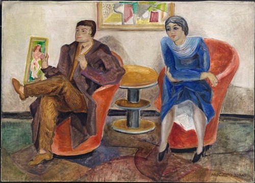Marguerite Zorach, “Edith Halpert in her Downtown Gallery,” ca. 1930, oil on canvas. National Portrait Gallery.