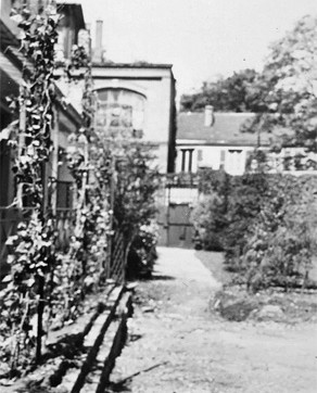 Area where St. Luke's Chapel once stood, 1934. Photograph. RH archives.