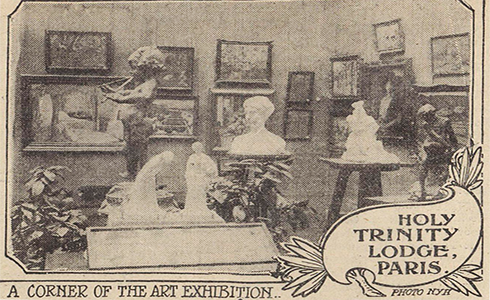 Holy Trinity Lodge Exhibition, February 9, 1913 (NYH Euro 3)