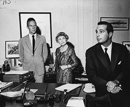 Whitelaw, Helen, and Ogden R. Reid in 1958. Photo by Allyn Baum for The New York Times. Reprinted on March 3, 2019. 
